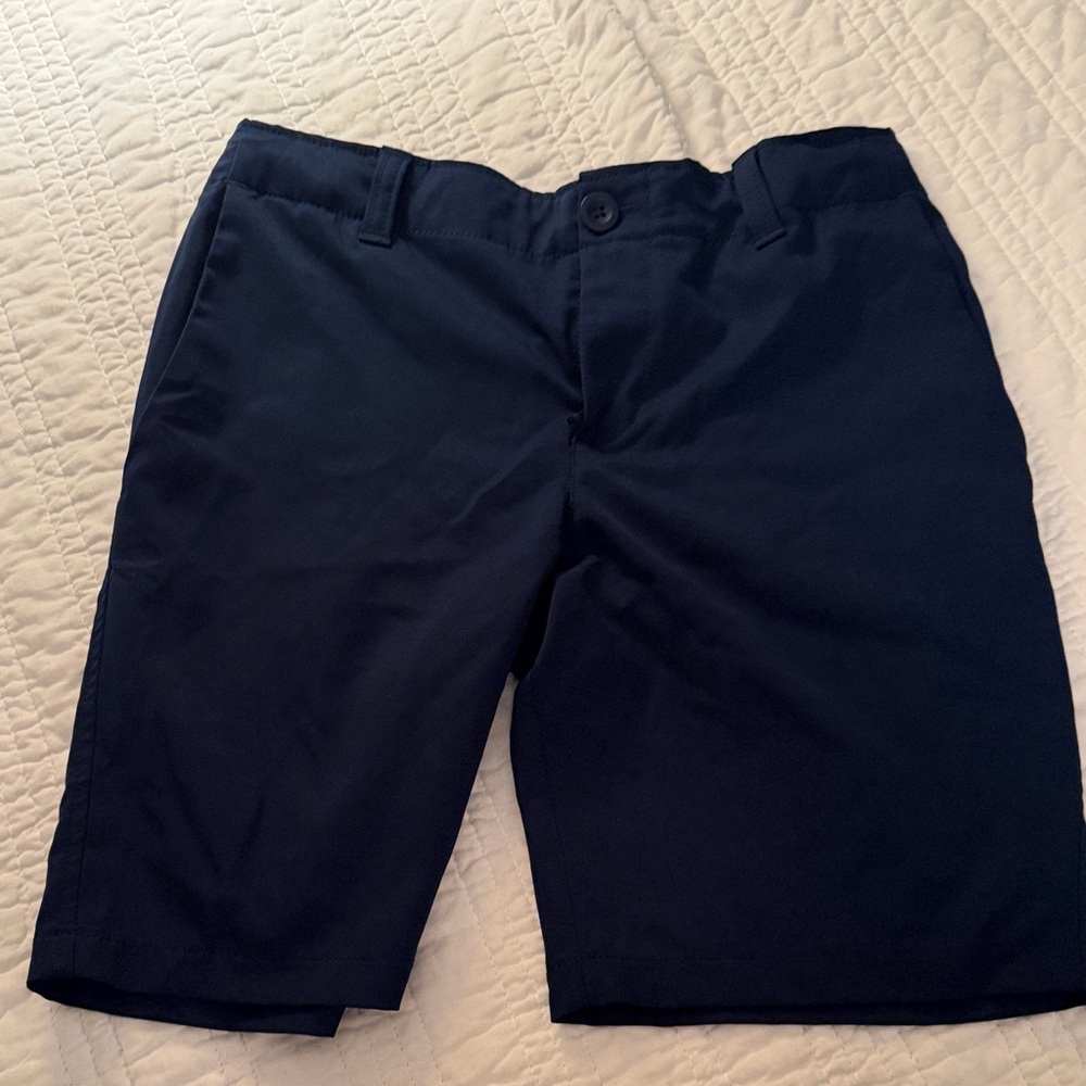 Set of Three boy’s Shorts - Navy, Khaki, Grey - Picture 5 of 7